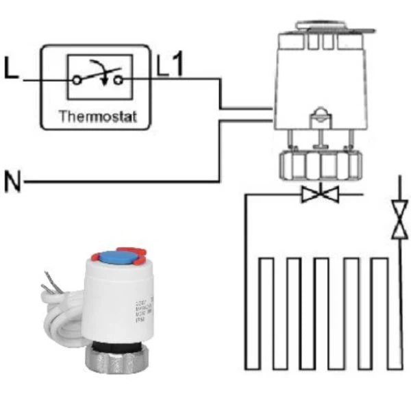 actuator 24v 230v H30